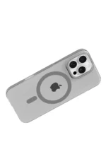 Joko Apple iPhone 16 Pro Max PC Blank Magsafe Kapak - Natural Grey - Görsel 3