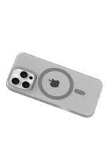 Joko Apple iPhone 16 Pro PC Blank Magsafe Kapak - Natural Grey - Görsel 2