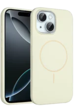 Joko Apple iPhone 14 Kılıf Jully Magsafe Kapak - Bej