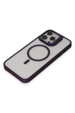 Joko Apple iPhone 14 Pro Kılıf Roblox Lens Magsafe Standlı Kapak - Derin Mor - Görsel 4