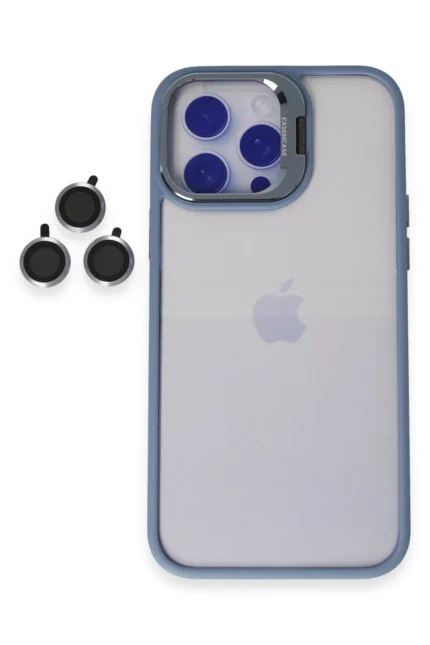 Joko Apple iPhone 14 Pro Kılıf Roblox Lens Standlı Kapak - Sierra Blue