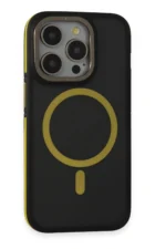 Joko Apple iPhone 14 Pro Kılıf Rocky Magsafe Kapak - Siyah-Sarı