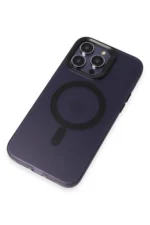 Joko Apple iPhone 14 Pro Max Kılıf Mateks Magsafe Kapak - Derin Mor - Görsel 6
