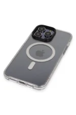 Joko Apple iPhone 14 Pro Max Kılıf Tigra Magsafe Kapak - Beyaz - Görsel 4