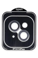 Joko Apple iPhone 14 PVD Metal Kamera Lens - Siyah