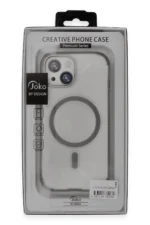 Joko Apple iPhone 15 Hilton Magsafe Kapak - Siyah - Görsel 4