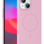Joko Apple iPhone 15 Plus Broş Magsafe Kapak - Pembe