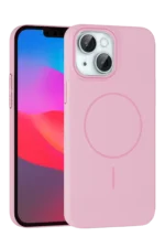Joko Apple iPhone 15 Plus Broş Magsafe Kapak - Pembe
