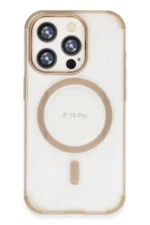 Joko Apple iPhone 15 Pro Hilton Magsafe Kapak - Gold