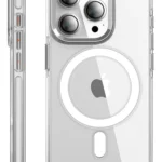 Joko Apple iPhone 15 Pro Max Kılıf Crystal Magsafe Kapak - Şeffaf