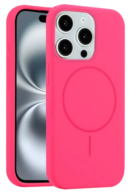 Joko Apple iPhone 15 Pro Max Kılıf Jully Magsafe Kapak - Pembe