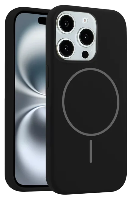 Joko Apple iPhone 15 Pro Max Kılıf Jully Magsafe Kapak - Siyah