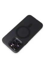 Joko Apple iPhone 15 Pro Max Kılıf Mateks Magsafe Kapak - Siyah - Görsel 5