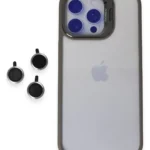 Joko Apple iPhone 15 Pro Max Kılıf Roblox Lens Standlı Kapak - Titan Gri