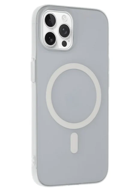 Joko Apple iPhone 15 Pro Max Tuna PC Slim Magsafe Kapak - Şeffaf