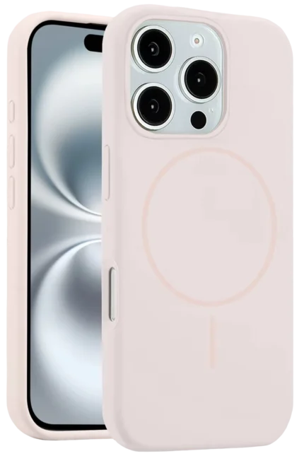 Joko Apple iPhone 16 Pro Kılıf Jully Magsafe Kapak - Pudra