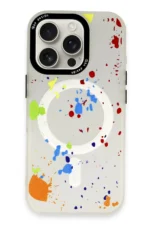Joko Apple iPhone 16 Pro Max Colorful Magsafe Kapak - Şeffaf