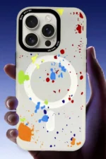 Joko Apple iPhone 16 Pro Max Colorful Magsafe Kapak - Şeffaf - Görsel 3