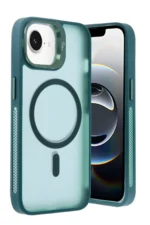 Joko Apple iPhone 16E Flet Lens Magsafe Kapak - Koyu Yeşil