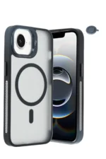 Joko Apple iPhone 16E Flet Lens Magsafe Kapak - Siyah - Görsel 2