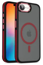 Joko Apple iPhone 16E Winner Magsafe Kapak - Kırmızı - Görsel 3
