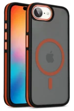 Joko Apple iPhone 16E Winner Magsafe Kapak - Turuncu - Görsel 3