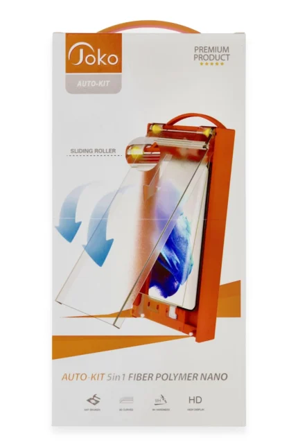 Joko Samsung Galaxy S22 Ultra AutoKit 5in1 Fiber Polymer Nano Ekran Koruyucu