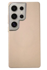 Joko Samsung Galaxy S24 Ultra Besa Magsafe Kapak - Desert