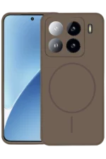 Joko Xiaomi Mi 15 Kılıf Jully Magsafe Kapak - Kahverengi
