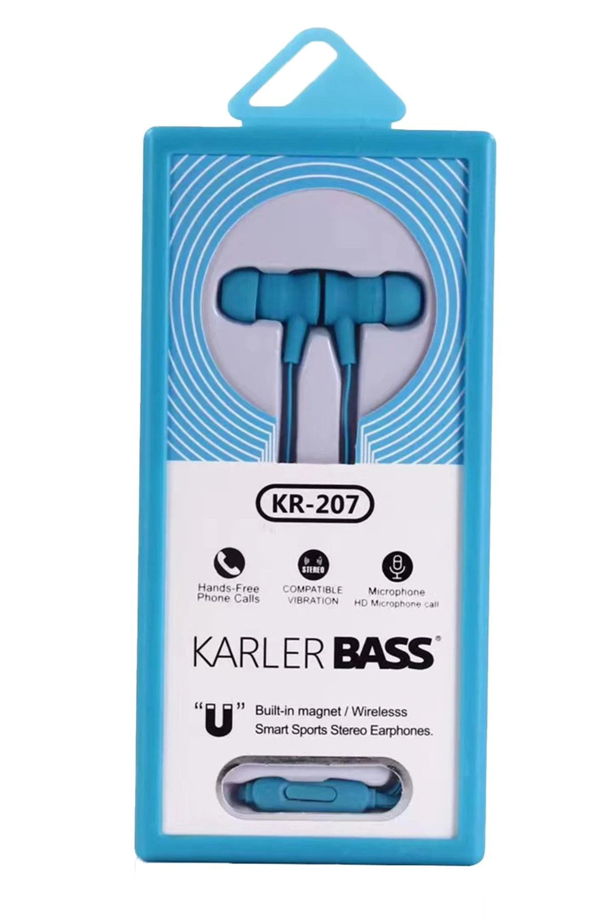 karler-bass-kr-207-miknatisli-kablolu-kulaklik-mavi-default Karler Bass KR-207 Mıknatıslı Kablolu Kulaklık - Mavi - Görsel 1