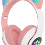 Karler Bass STN28 Kablosuz Kedi Kulaklık - Pembe