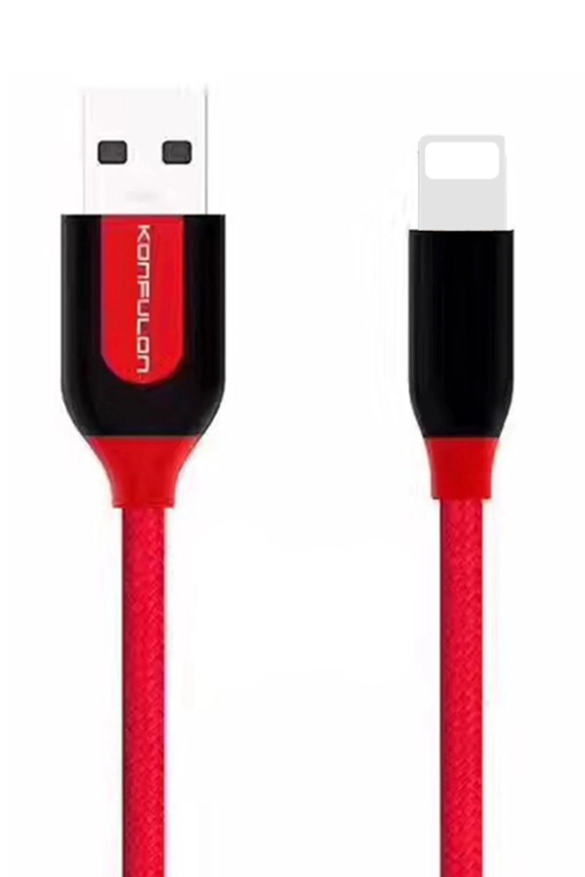 konfulon-s51-lightning-kablo-iphone-uyumlu-1m-3a-kirmizi-default Konfulon S51 Lightning Kablo iphone Uyumlu 1M 3A - Kırmızı - Görsel 1