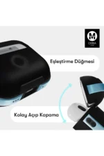 Movenchy Apple Airpods Pro 2 (2.nesil) MO-A8 Armor Kılıf - Kırmızı - Görsel 5
