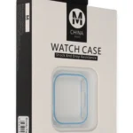 Movenchy Apple Watch 45mm Bondy Kasa Koruyucu - Mavi