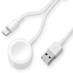 Uray store AC08 2in1 Kablosuz Şarj Apple Watch 1/2/3/4/5/6/7/8/SE
