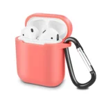 Uray store Apple Airpods 2 (2.nesil) Sert Silikon Kılıf - Fuşya