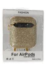 Uray store Apple Airpods 2 (2.nesil) Spell Simli Kılıf - Gold