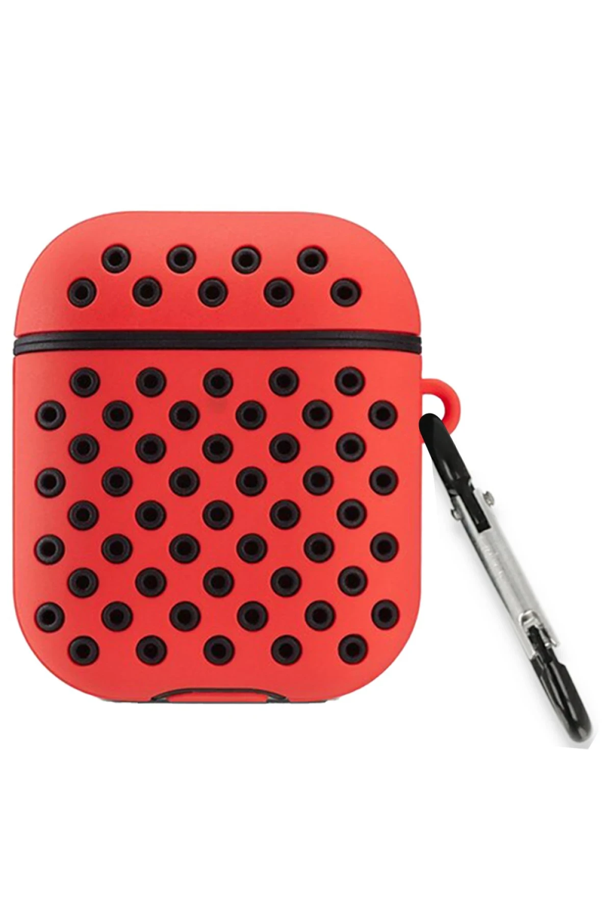 newface-airpods-2-2nesil-spor-delikli-kilif-kirmizi-siyah-default Uray store Apple Airpods 2 (2.nesil) Spor Delikli Kılıf - Kırmızı-Siyah - Görsel 1