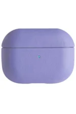 Uray store Apple Airpods 3 (3.nesil) 405 Deri Kılıf - Lila - Görsel 2