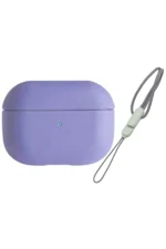 Uray store Apple Airpods 3 (3.nesil) 405 Deri Kılıf - Lila