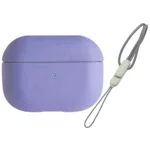 Uray store Apple Airpods Pro 2 (2.nesil) 405 Deri Kılıf - Lila