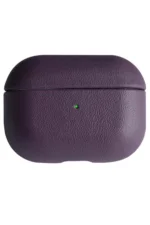 Uray store Apple Airpods Pro 2 (2.nesil) 405 Deri Kılıf - Mor - Görsel 2