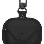 Uray store Apple Airpods Pro 2 (2.nesil) Çanta Deri Kılıf - Siyah
