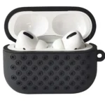 Uray store Apple Airpods Pro 2 (2.nesil) Spor Delikli Kılıf - Siyah-Siyah