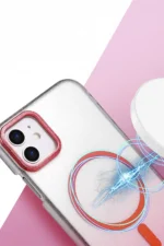 Uray store Apple iPhone 11 Glossy Magsafe Kapak - Siyah - Görsel 2