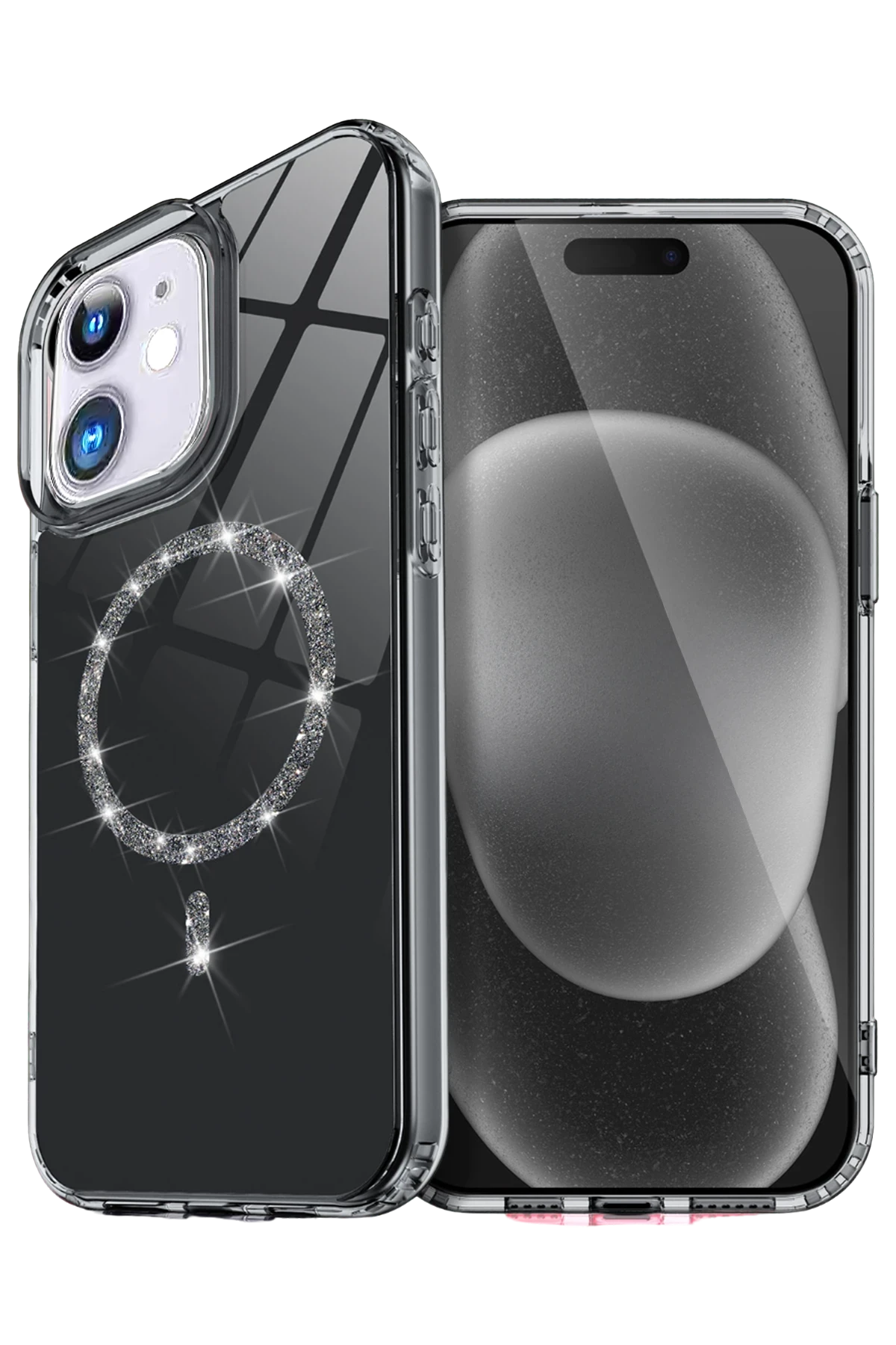 newface-apple-iphone-11-live-diamond-magsafe-kapak-siyah-default Uray store Apple iPhone 11 Live Diamond Magsafe Kapak - Siyah - Görsel 1