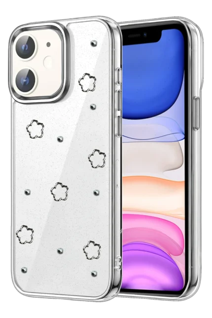 Uray store Apple iPhone 12 Fiyonk Desenli Kapak - Desen 2