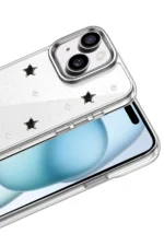 Uray store Apple iPhone 14 Fiyonk Desenli Kapak - Desen 7 - Görsel 2