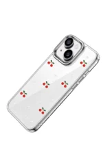Uray store Apple iPhone 14 Fiyonk Desenli Kapak - Desen 9 - Görsel 4