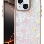 Uray store Apple iPhone 14 Lumi Desenli Kapak - Çöl Titanyum